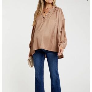 Pink Blush Maternity Jeans